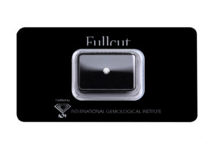 Foto blister diamante Fullcut 0.23 carati