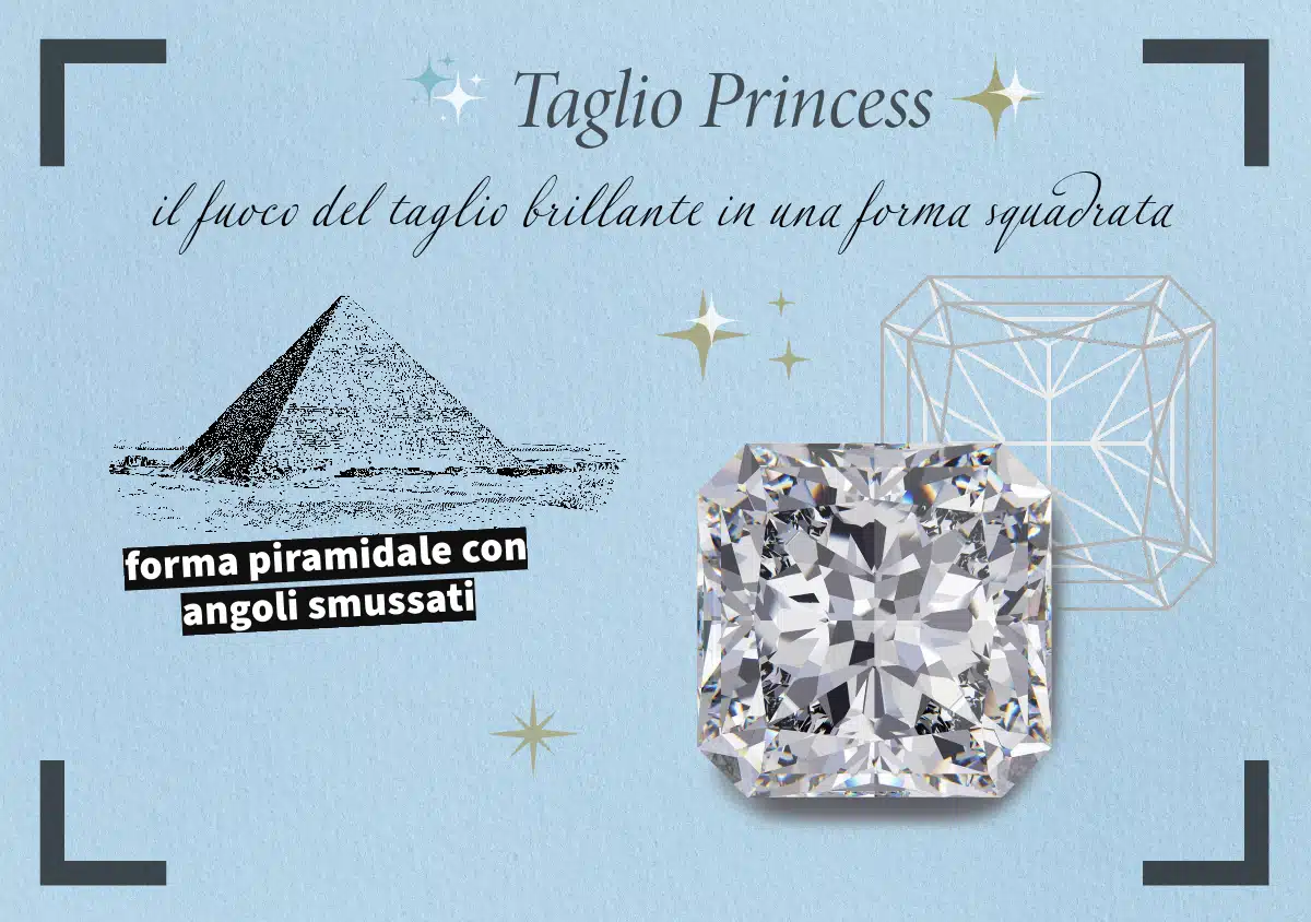 diamante taglio princess